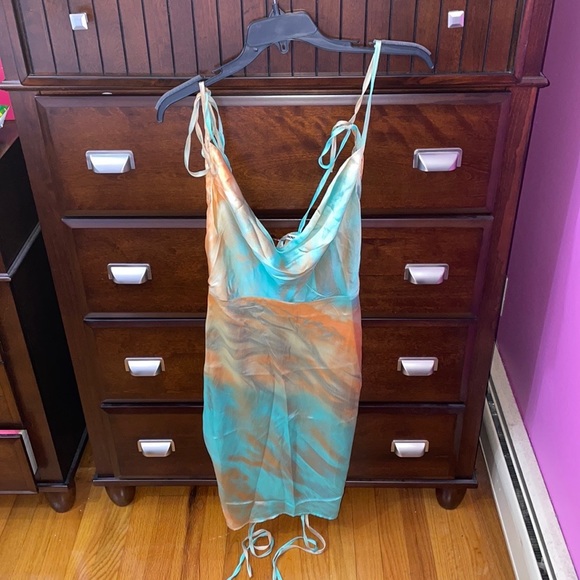 FN “Sparks Are Flying Satin Mini Dress” 🔥 - Picture 3 of 5